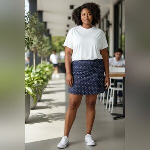 Segments Luxe Black 🖤 Polka Dot Skort